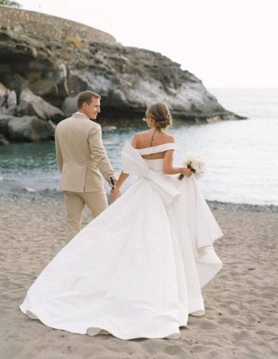 barefoot bride tenerife wedding planning