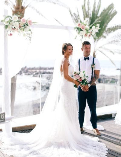 barefoot bride tenerife wedding planning